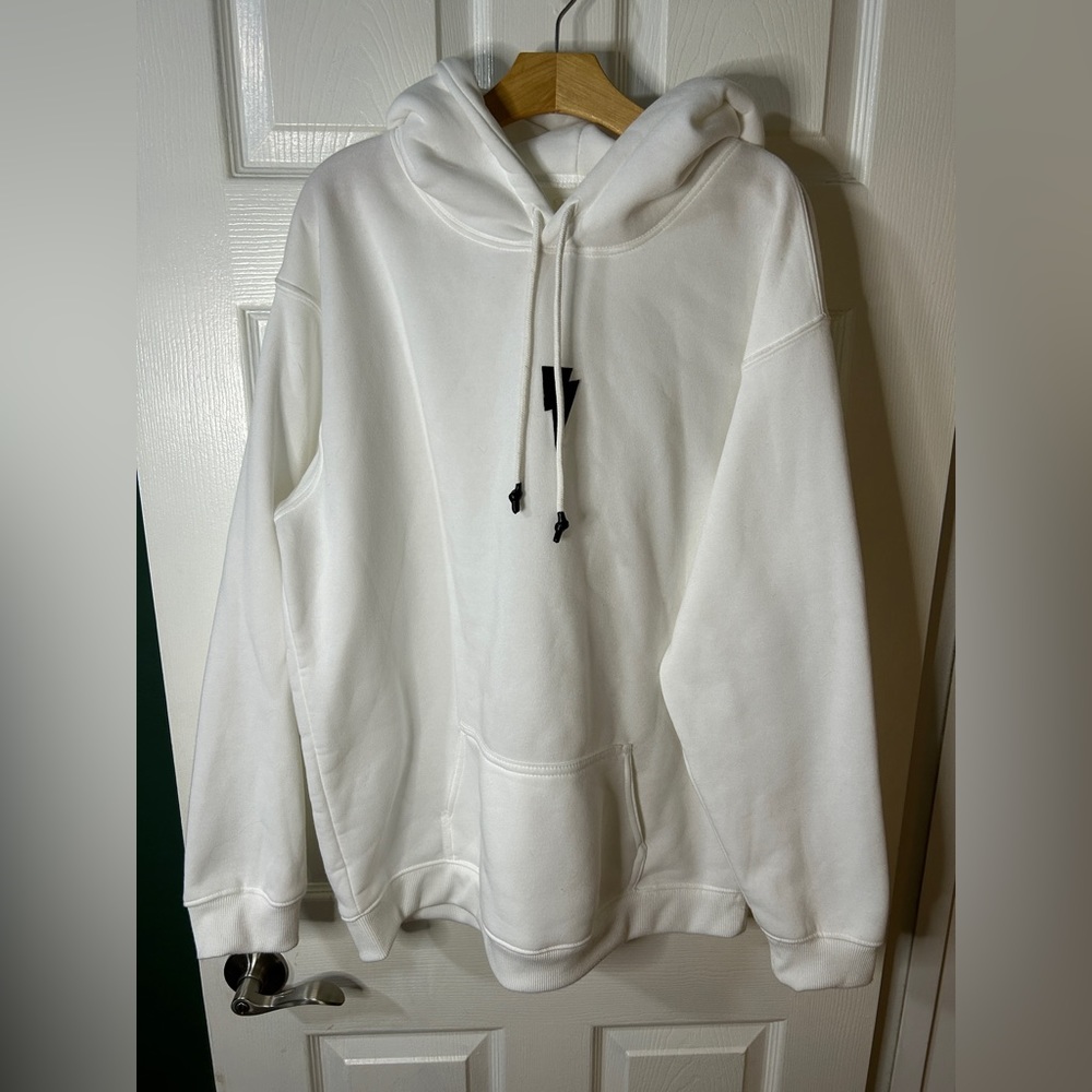 White hoodie